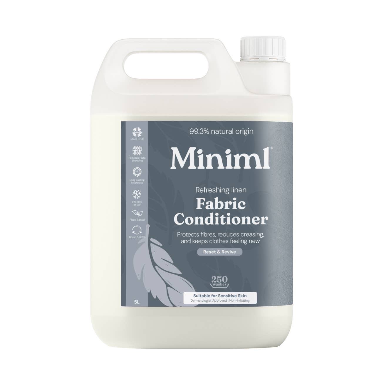 Miniml Fabric Conditioner - Refreshing Linen 5L
